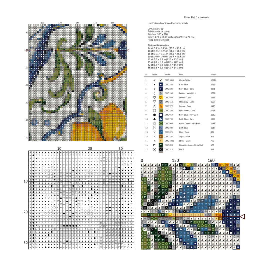 1000 Tally Stitch Bundle